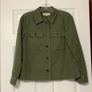 Madewell Northward Crop Swing Jacket